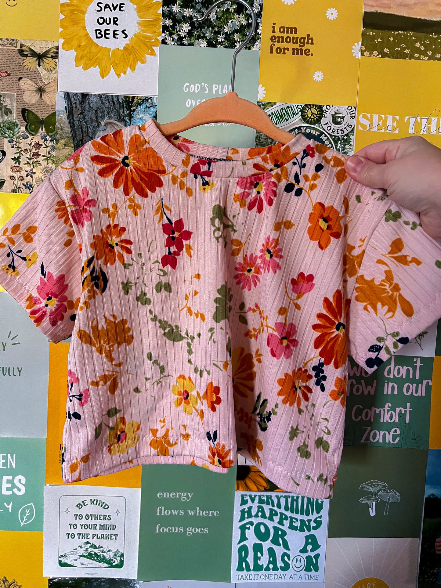 Wildflower Boxy Tee