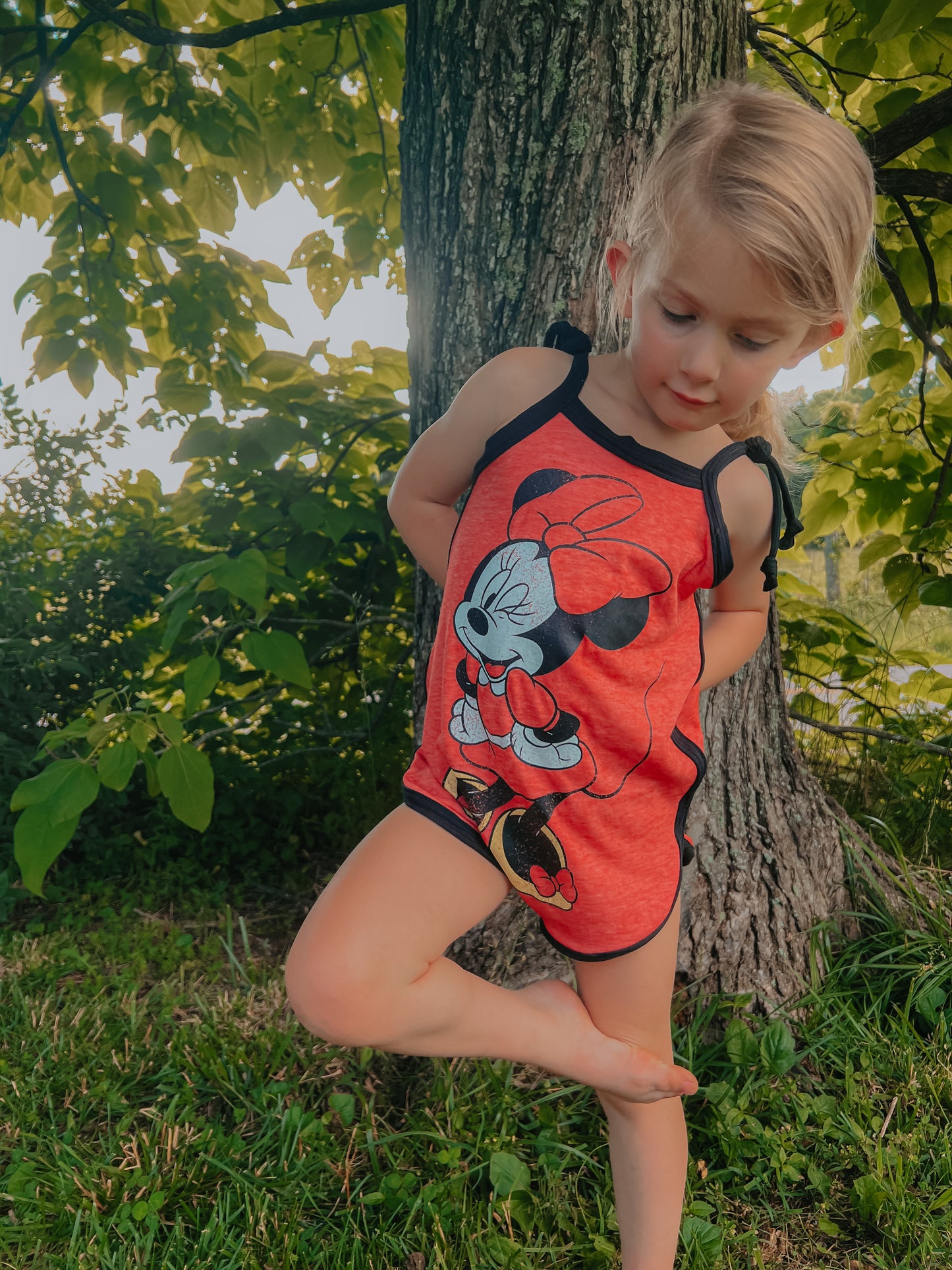 Vintage Minnie Retro Romper