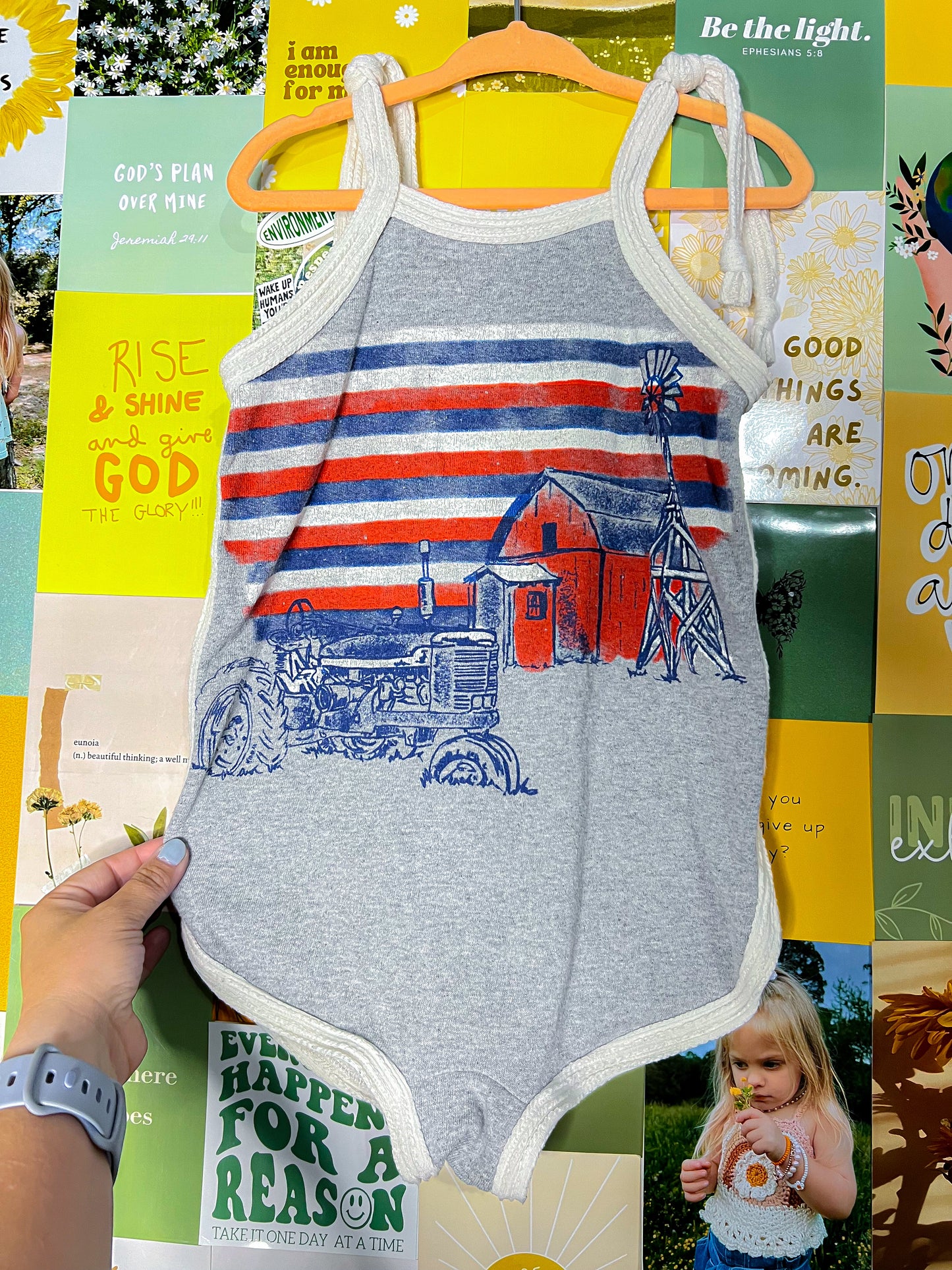 American Tradition Retro Romper