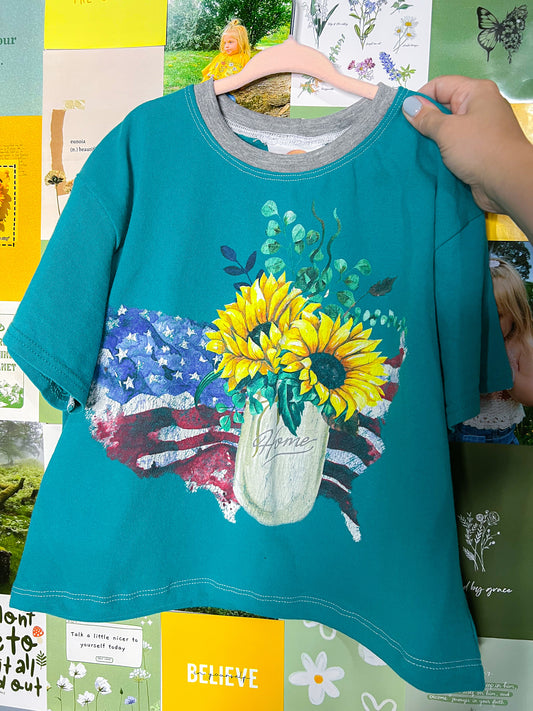 Sunflower USA Tee