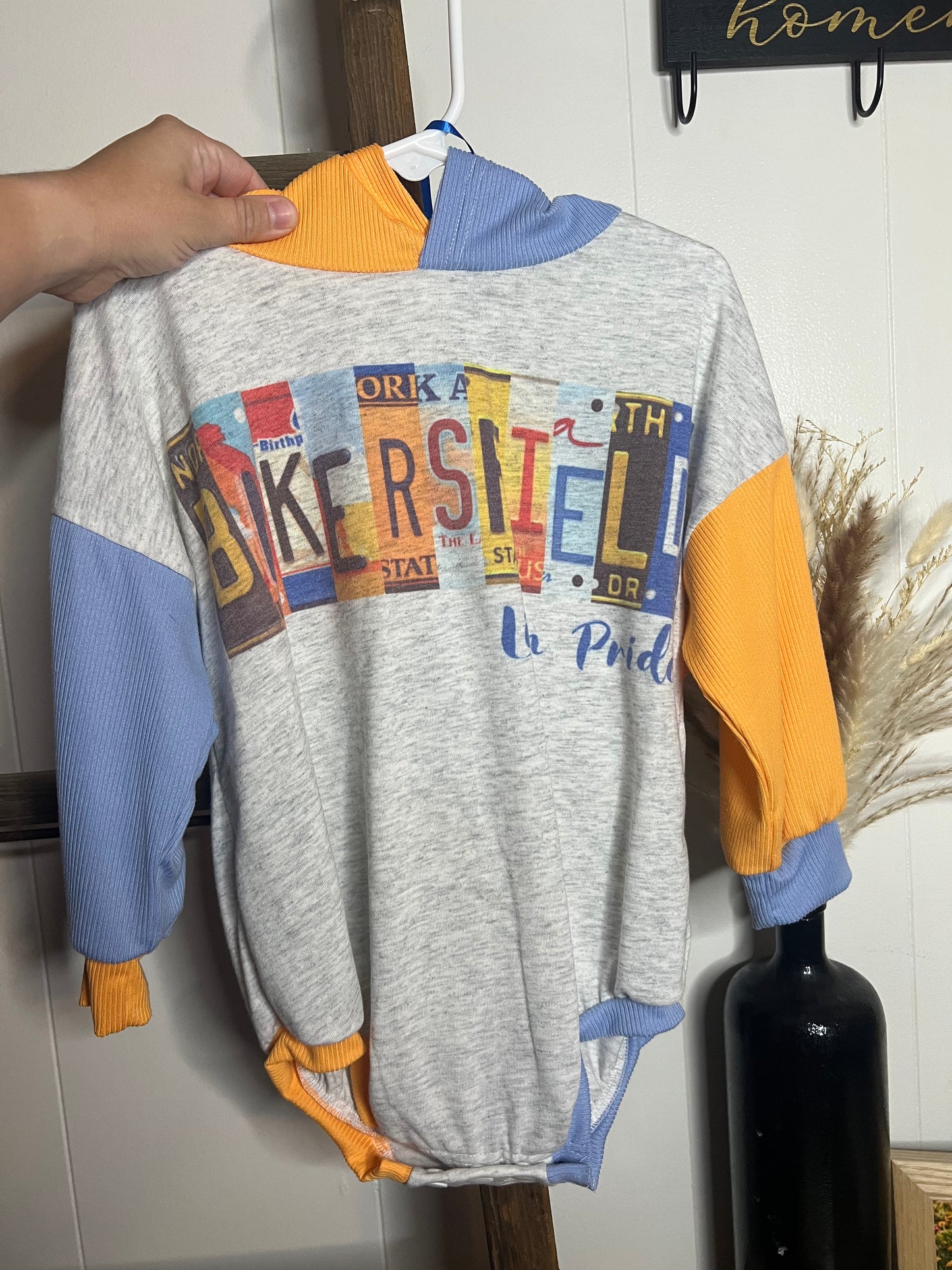 BHS Hoodie Romper(Has Snaps)