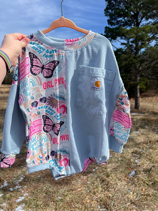 Carhartt & Butterflies Romper