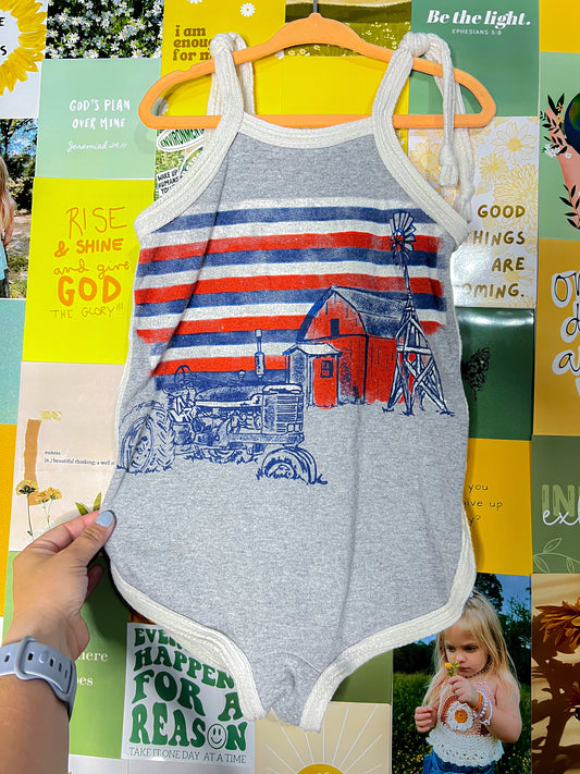 American Tradition Retro Romper